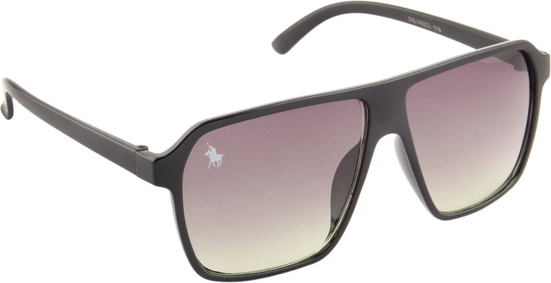 Royal County Of Berkshire Polo Club Over-sized Sunglasses(Black)
