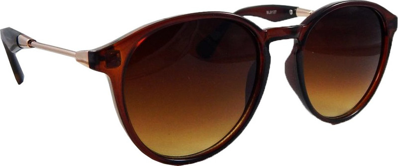 Els Round Sunglasses(Brown)