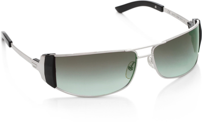 Diesel Round Sunglasses(Green, Grey)