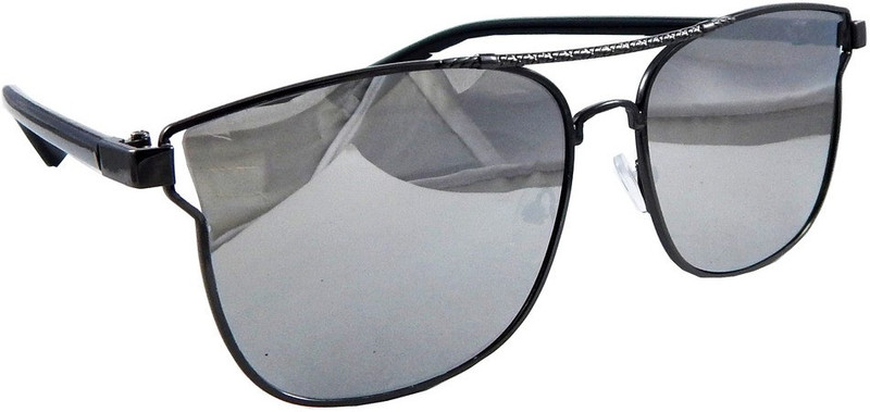 Els Rectangular Sunglasses(Silver)