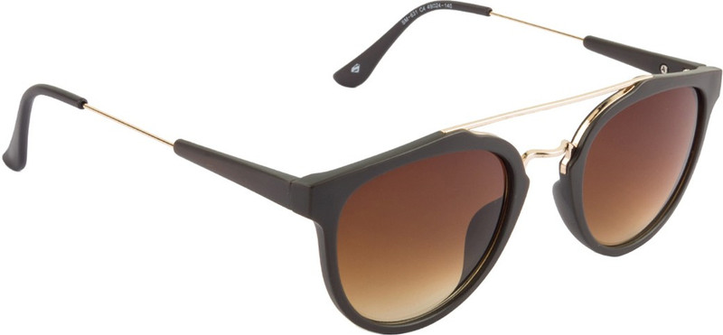 Superman Round Sunglasses(Brown)