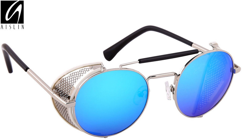 Aislin Round Sunglasses(Blue) Aislin Round Sunglasses(Blue)