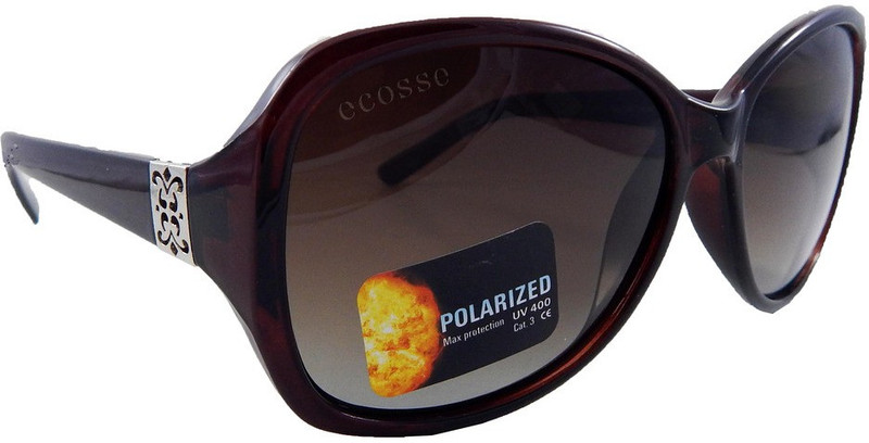 ECOSSE Over-sized Sunglasses(Brown) ECOSSE Over-sized Sunglasses(Brown)