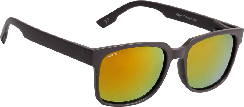 Fave Wayfarer Sunglasses(Golden)