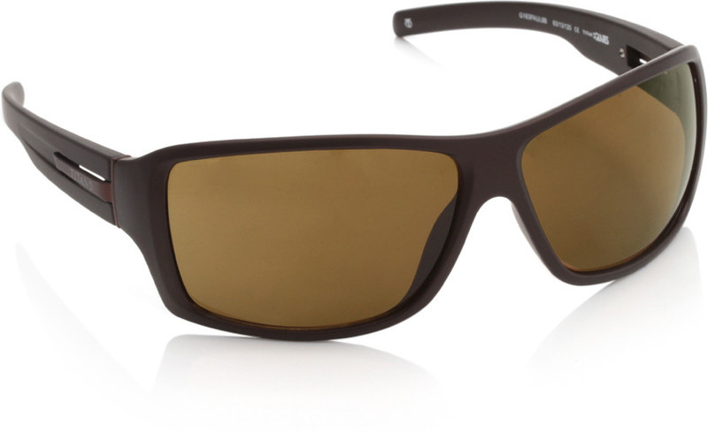 Glares by Titan Round Sunglasses(Brown)