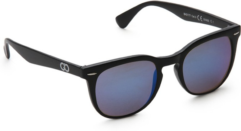 Gio Collection Wayfarer Sunglasses(Blue) Gio Collection Wayfarer Sunglasses(Blue)