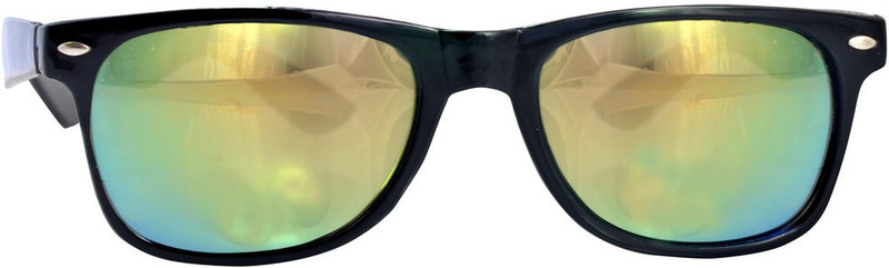 Alpha Man Wayfarer Sunglasses(Multicolor)