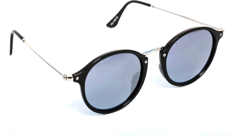 TheWhoop Round Sunglasses(Grey)