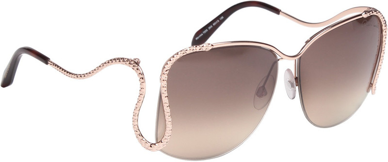 Roberto Cavalli Over-sized Sunglasses(Brown)