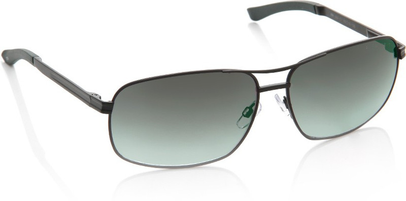Farenheit Rectangular Sunglasses(Green)