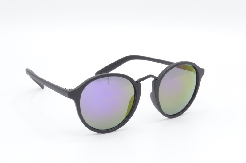 Hrinkar Round Sunglasses(Blue, Grey)
