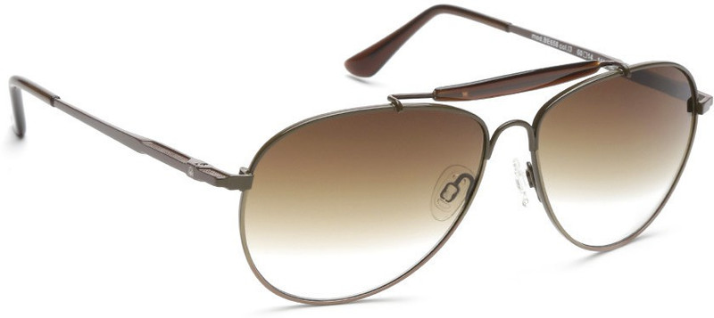 United Colors of Benetton Aviator Sunglasses(Brown)