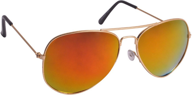 Glucksman Aviator Sunglasses(Red)