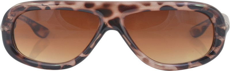 Alpha Man Wayfarer Sunglasses(Brown)