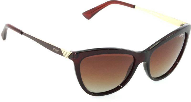 Image Cat-eye Sunglasses(Brown)
