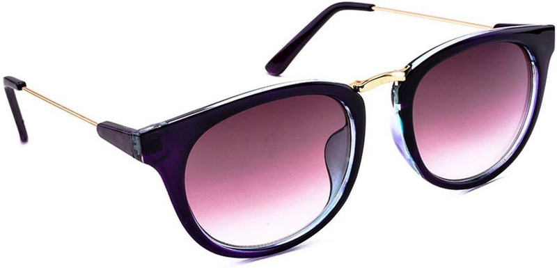 Stacle Round Sunglasses(Violet)