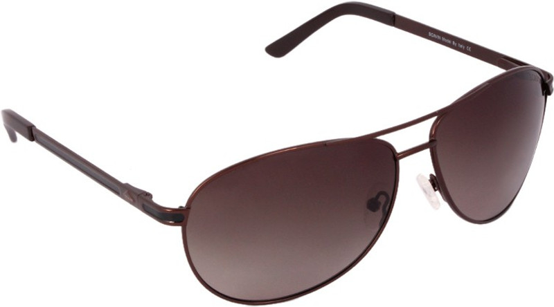 Scavin Aviator Sunglasses(Brown)