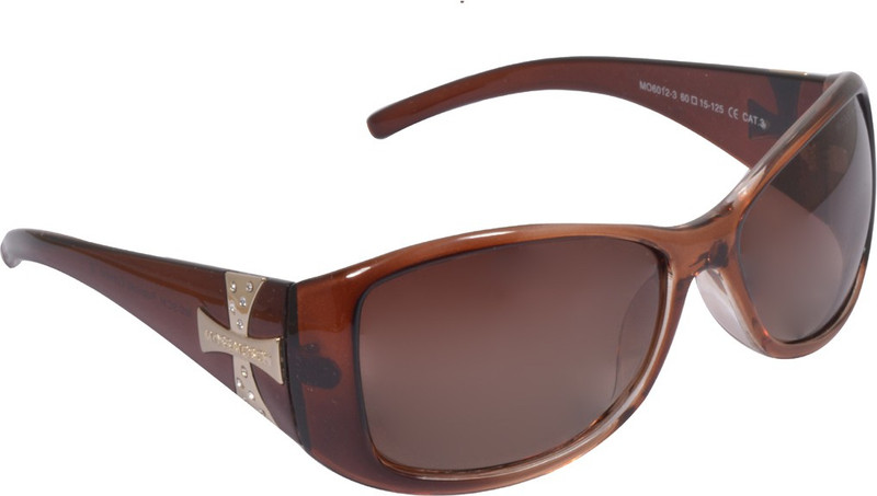 Moss Mosch Round Sunglasses(Brown)