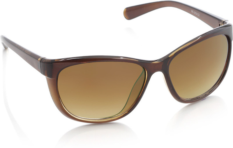 Rockford Rectangular Sunglasses(Brown)