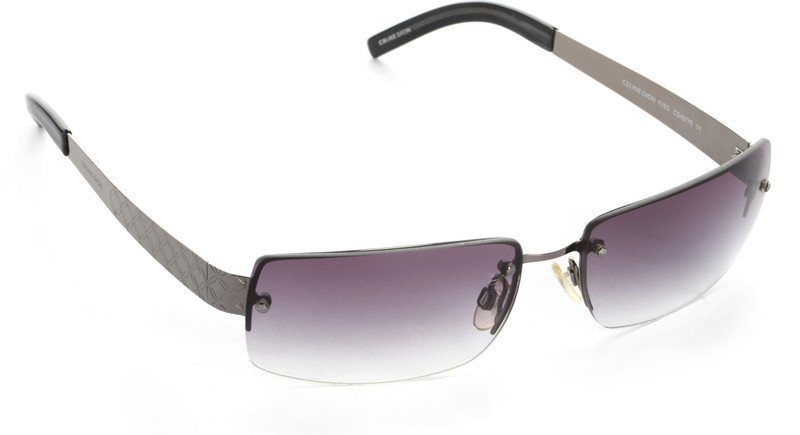 Celine Dion Rectangular Sunglasses(Grey)