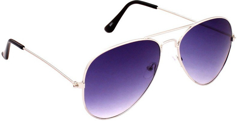 Just Colours Aviator Sunglasses(Violet)