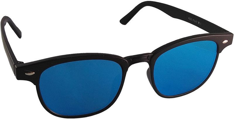 HE Rectangular Sunglasses(Blue) HE Rectangular Sunglasses(Blue)