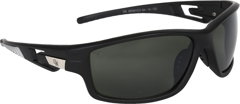 Opticalskart Sports Sunglasses(Green)