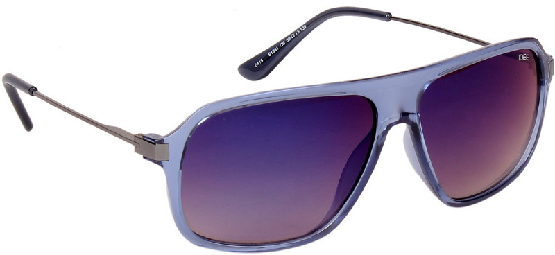 IDEE Over-sized Sunglasses(Blue)