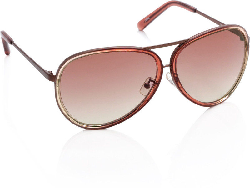 Calvin Klein Aviator Sunglasses(Pink)