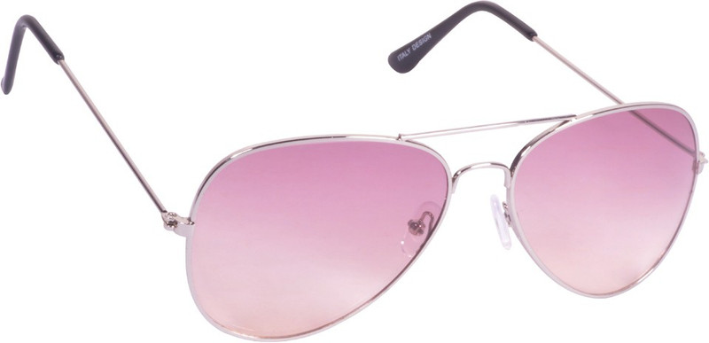 Glucksman Aviator Sunglasses(Pink)