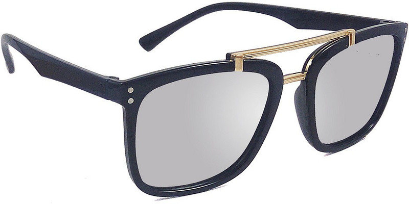 Aventus Wayfarer Sunglasses(Silver)