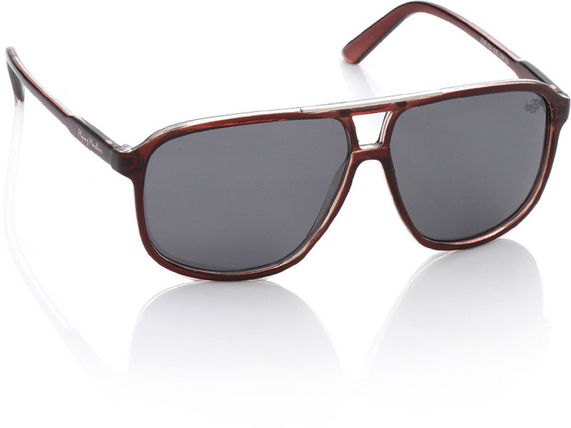 Flying Machine Over-sized Sunglasses(Grey)