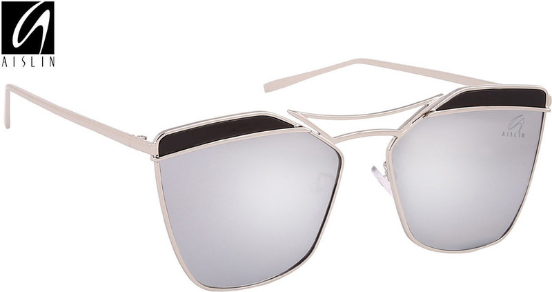 Aislin Cat-eye Sunglasses(Silver) Aislin Cat-eye Sunglasses(Silver)
