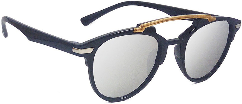 Aventus Round Sunglasses(Silver)