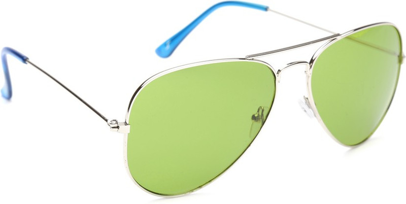 Skyways Aviator Sunglasses(Green)