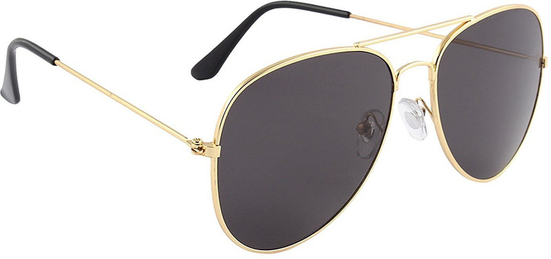 AaronRich Aviator Sunglasses(Black)