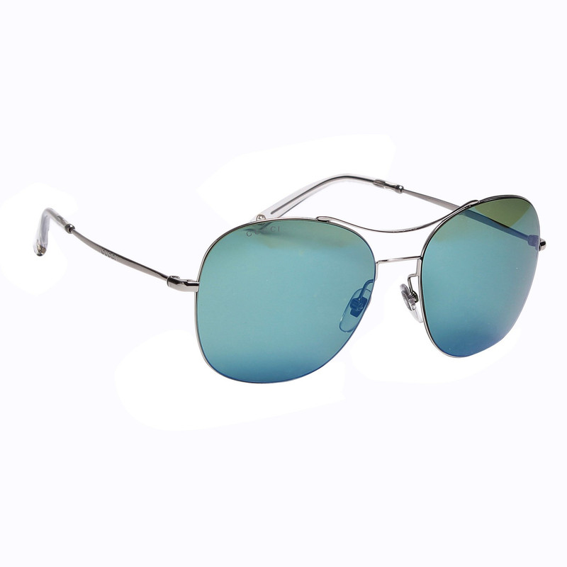 GUCCI Aviator Sunglasses(Green)
