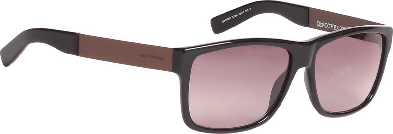 Boss Orange Wayfarer Sunglasses(Brown)