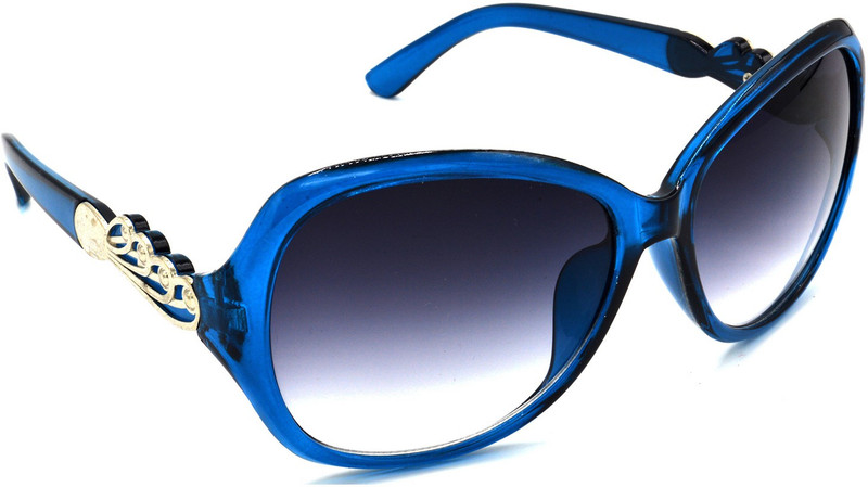 Hrinkar Oval, Rectangular, Round Sunglasses(Grey, Clear)