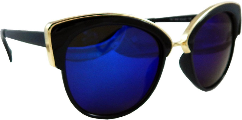 Els Cat-eye Sunglasses(Blue)