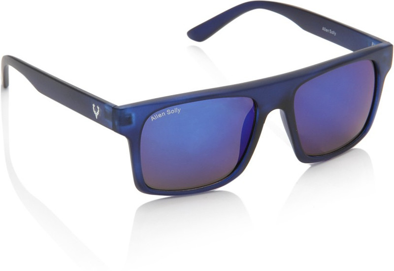 Allen Solly Rectangular Sunglasses(Blue, Violet) Allen Solly Rectangular Sunglasses(Blue, Violet)