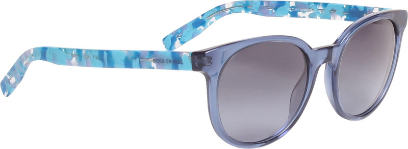 Boss Orange Round Sunglasses(Blue)