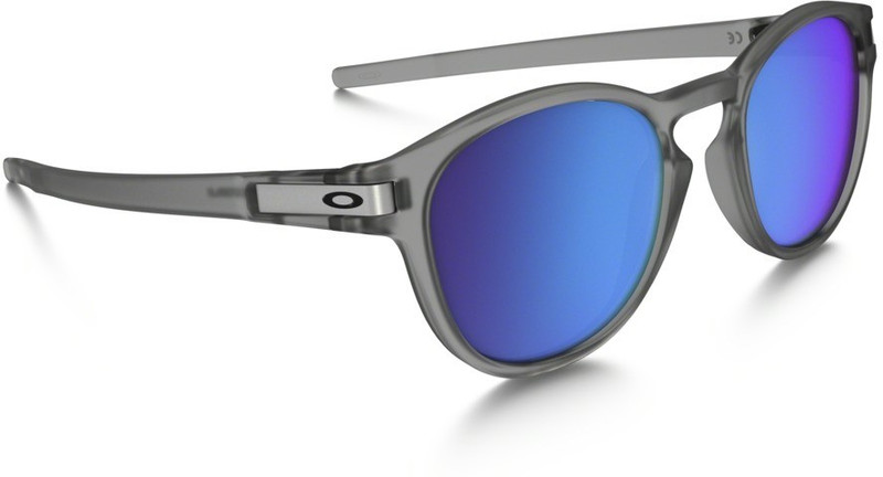 Oakley LATCH Wayfarer Sunglass(Brown, Blue)