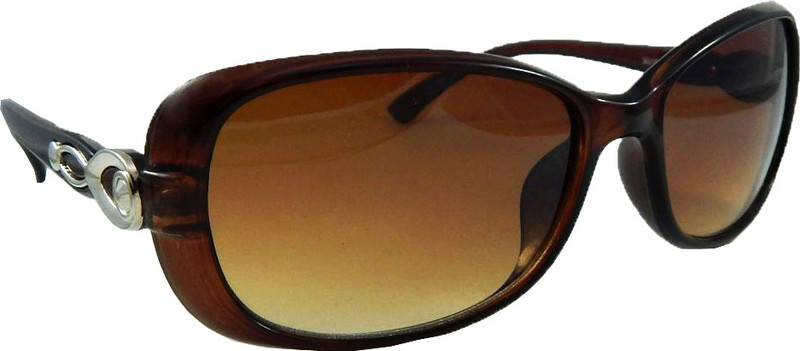 Els Oval Sunglasses(Brown)