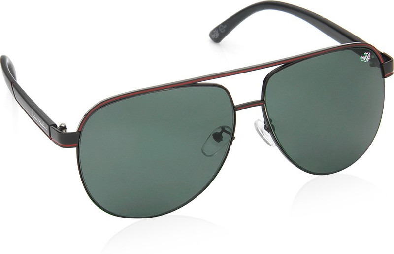 Flying Machine Aviator Sunglasses(Black)