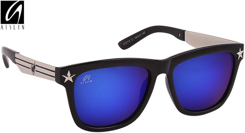 Aislin Wayfarer Sunglasses(Blue) Aislin Wayfarer Sunglasses(Blue)