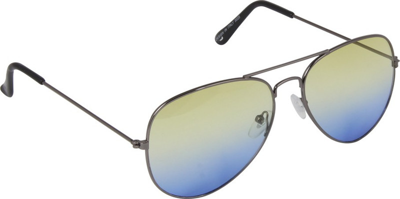 Nirosha Aviator Sunglasses(Green, Blue) Nirosha Aviator Sunglasses(Green, Blue)