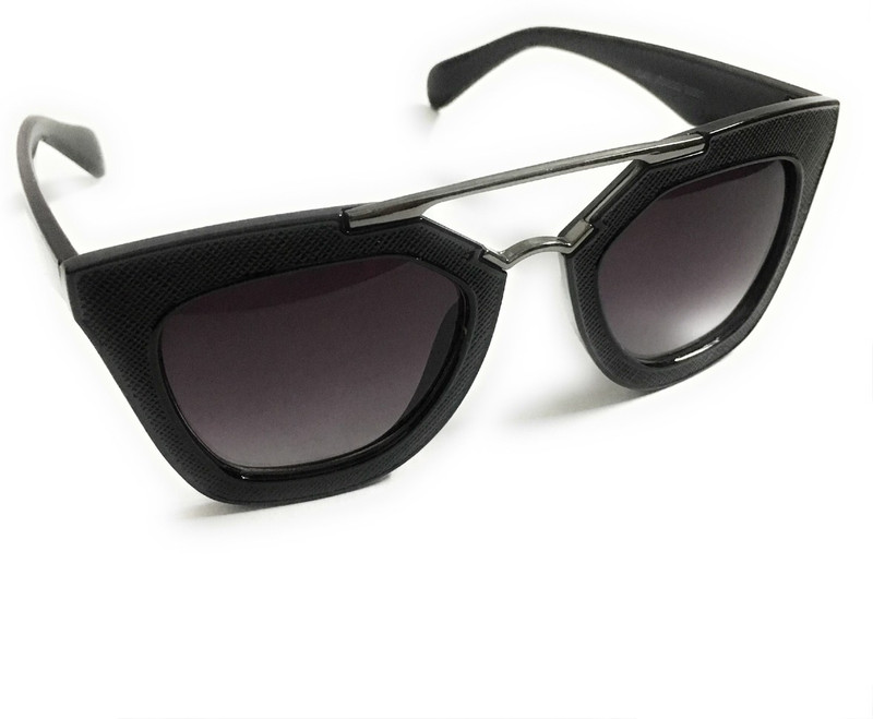 Silver Kartz Wayfarer Sunglasses(For Girls)