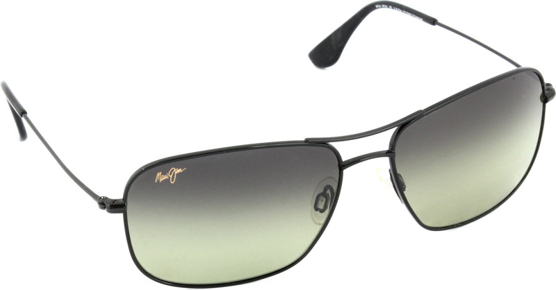 Maui Jim Aviator Sunglasses(Green)