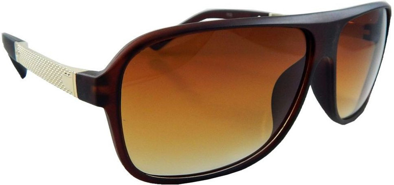 Els Rectangular Sunglasses(Brown)